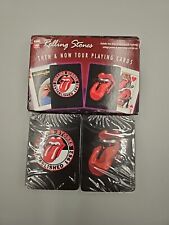 HTF Rolling Stones Then and Now playing cards two decks picture