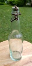 Antique Vintage Early Crown Top Wire Closure Bail Top Beer or Soda Pop Bottle picture