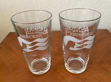 2 Alaska ALASKAN BREWING COMPANY- KENAI PRINCESS WILDERNESS LODGE BEER GLASS SET picture