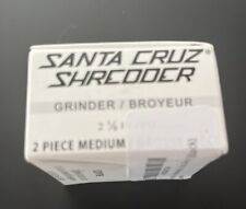 Santa Cruz Shredder Black Medium 2-1/8″ 2 Piece Grinder, Authentic Shredder picture