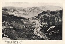 Pike's Peak from Pilot Knob Colorado CO c1905 Postcard picture