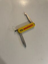 Victorinox Cut N Pick, Yellow Pharmacy Cardizem Small 2-Blade Hook Folding Knife picture