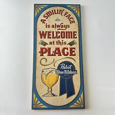 Vintage Rare Collectable Pabst Welcome Sign picture