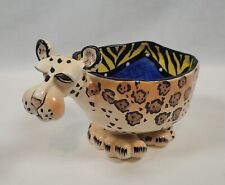Leopard Bowl, Character Collection, SWAK, signed Lynda Corneille picture