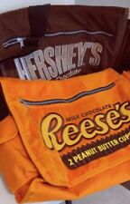 Hershey's Reese's Peanut Butter Cup & Milk Chocolate Embroidered Crossbody Bags picture
