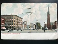 Vintage Postcard 1901-1907 Market Square Harrisburg Pennsylvania (PA) picture
