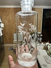 Vintage 1950’s Daisy Whiskey Bottle Decanter picture