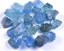 20 Pcs Natural Sky Blue Apatite Loose Rough Lot Wholesale Gemstones 218.00 Ct picture