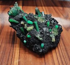 1710 Ct BIG Natural Zambia Emerald Matrix Rough Emerald Specimen Gemstones picture