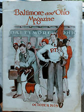 1928 Baltimore & Ohio Railroad Magazine / Illustrated / Photos picture