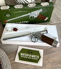 Match-O-Matic Butane Gas Match National Silver Company Vintage picture