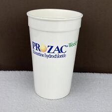Vtg Prozac Weekly Eli Lilly Pharmaceutical Drug Rep Promo Advertising Cup RARE picture