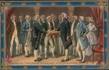 Washington's Inauguration as President of the United States Tuck Postcard picture