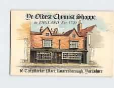 Postcard De Oldest Chymist Shoppe in England, Knaresborough, England picture