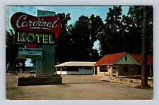 London KY-Kentucky, Cardinal Motel, US Route 25, Advertising, Vintage Postcard picture