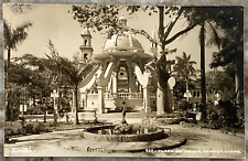 Plaza De Armas Tampico Tamps City Park Mexico Desentis Jr. Postcard RPPC 1331 picture