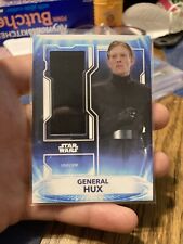 2021 Topps Star Wars Galaxy General Hux Uniform Sourced Fabric Relic #112/149 picture