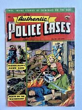 Authentic Police Cases - 24 - 1952 - GOLDEN AGE COMICS - MATT BAKER ART picture