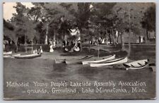 Postcard Methodist Young People's Lakeside Assembly Assoc. Lake Minnetonka P179 picture