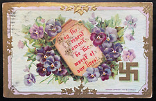 Vintage Victorian Postcard 1901 May the Present Moment be the Best of Our Lives picture