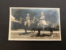 c.1910 Gundill Maquoketa Iowa Real Photo Postcard Women on Horseback picture