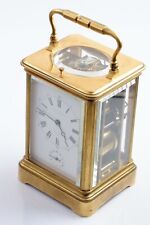 Leroy and Fils French Carriage Repeater Alarm Sonnerie Carriage Clock With Case picture