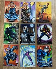 1992 Marvel Masterpieces Complete Base Set Jusko Art 1-100 Pack Fresh NM To Mint picture