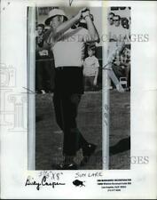 1969 Press Photo Billy Casper, golf course tournament - pis18485 picture