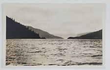1930s Shuswap Lake British Columbia BC Canada Salmon Arm RPPC Postcard Mountain picture