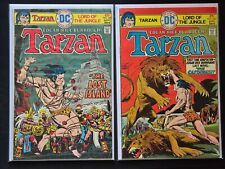 (LOT 2) TARZAN #s 240 241 DC COMICS 1975 BRONZE EDGAR RICE BURROUGHS JOE KUBERT picture