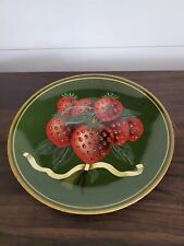 Vintage Toyo Raymond Waites Strawberries Decorative Collector Plate 10