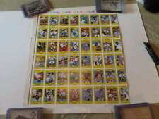uncut sheet of 1981 Kelloggs card set 46 cards  Nolan ryan, tom seaver picture