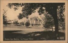 France Evian-les-Bains Hotel Royal Collection Source Cachai Postcard Vintage picture