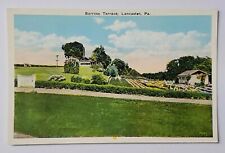 Postcard Barrose Terrace Lancaster Pennsylvania USA Vintage Garden A2 picture