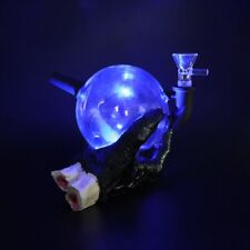 New Black Monster Hand HoldGlass Bong Smoking Water Pipe Glow Collectable Hookah picture