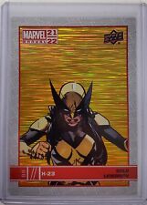 2021-22 Upper Deck Marvel Annual X-23 Gold Linearity /88 picture