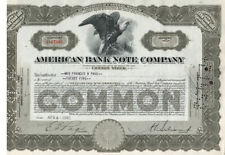American Banknote Company - Original Stock  Certificate - 1945 - G101985 picture