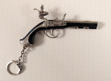 Vintage Cap Gun -George Washington Flintlock Pistol Keychain Works picture