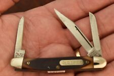 SCHRADE WALDEN USA 1950-1972 OLD TIMER LONG PULL STOCKMAN KNIFE 108OT (14730) picture