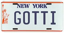 John Gotti Mobster Gambino Mafia Crime Family 1986 New York License Plate  picture