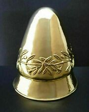 Medieval Decorated Pilos Style Greek Helmet Greek Brass Pileus picture