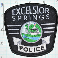 MISSOURI, EXCELSIOR SPRINGS POLICE DEPT PATCH picture
