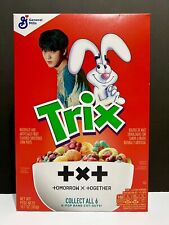🔵 New Limited Edition Trix Rabbit K-Pop Soobin Tomorrow Together Cereal Box picture