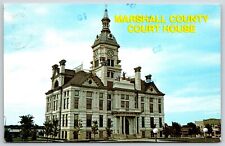 Postcard Marshall County Court House, Marshalltown, Iowa Posted 1988 picture