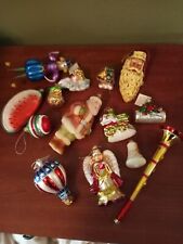 old world christmas ornaments Vintage Lot picture