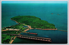 Vintage Postcard Presque Isle Harbor Marquette Michigan picture