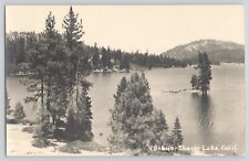 Postcard RPPC Photo California Shaver Lake Parker Studio Aerial View Vintage picture