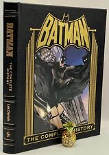 Easton Press BATMAN The COMPLETE HISTORY Collectors DELUXE Edition DC COMICS OOP picture