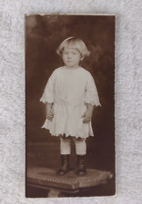 Antique Vintage Photograph Child Portrait Early 1900s picture