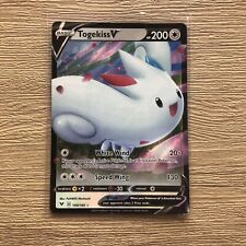 Pokemon Togekiss V Trading Card # 140/185 2020 Collectible picture